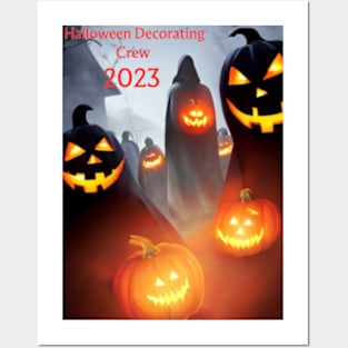 Halloween Decorating Crew 2023 Posters and Art